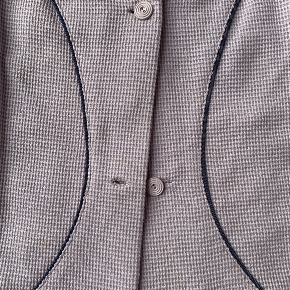 Vintage 80s style Mirella Cavorso lavender short sleeve jacket, size 8 (?). - Picture 5 of 8